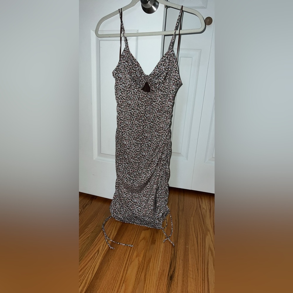 Vici Black and White Floral Dress